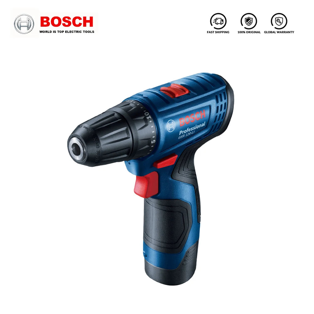 Bosch GSR 120-Li | Cordless Drill Driver | Battery Options