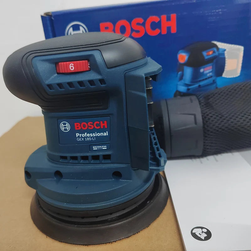 Bosch GEX 185-LI | 18V Brushless Random-Orbit Sander | Bare Tool
