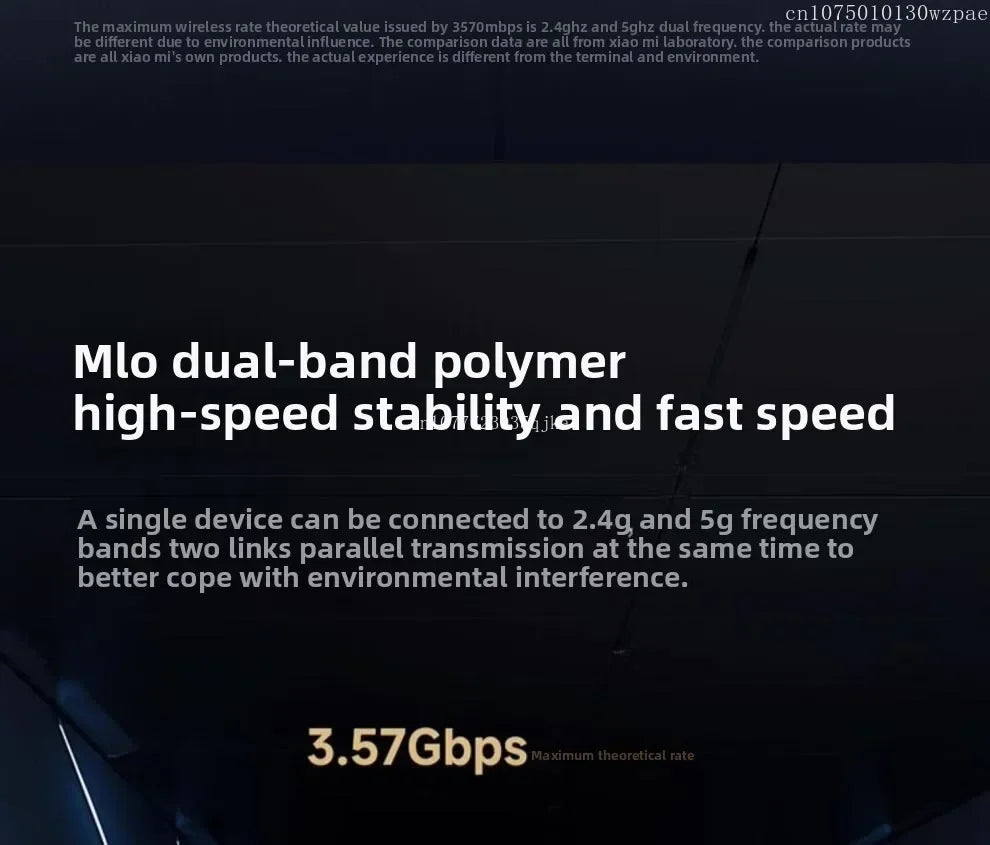Xiaomi Router BE3600 WiFi 7 – 3570Mbps Dual-Band Gaming Router | Mesh Network | Smart Home
