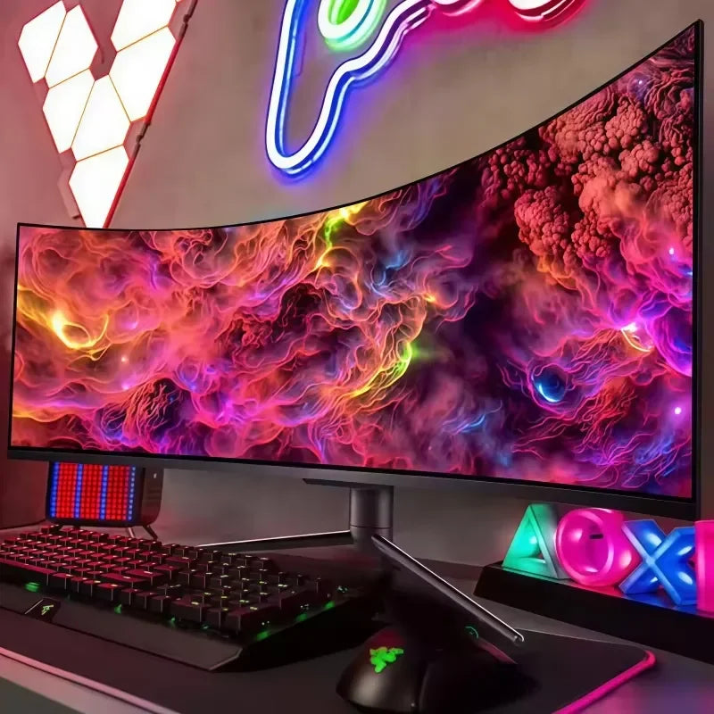 Curved IPS Gaming Monitor | 144Hz | 24–34 Inch | Monitor Curvo