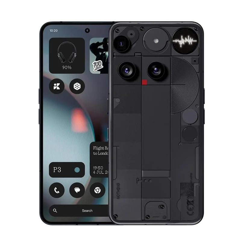 Nothing Phone (3) | 50MP Cameras & 120Hz AMOLED | 5G Android Smartphone