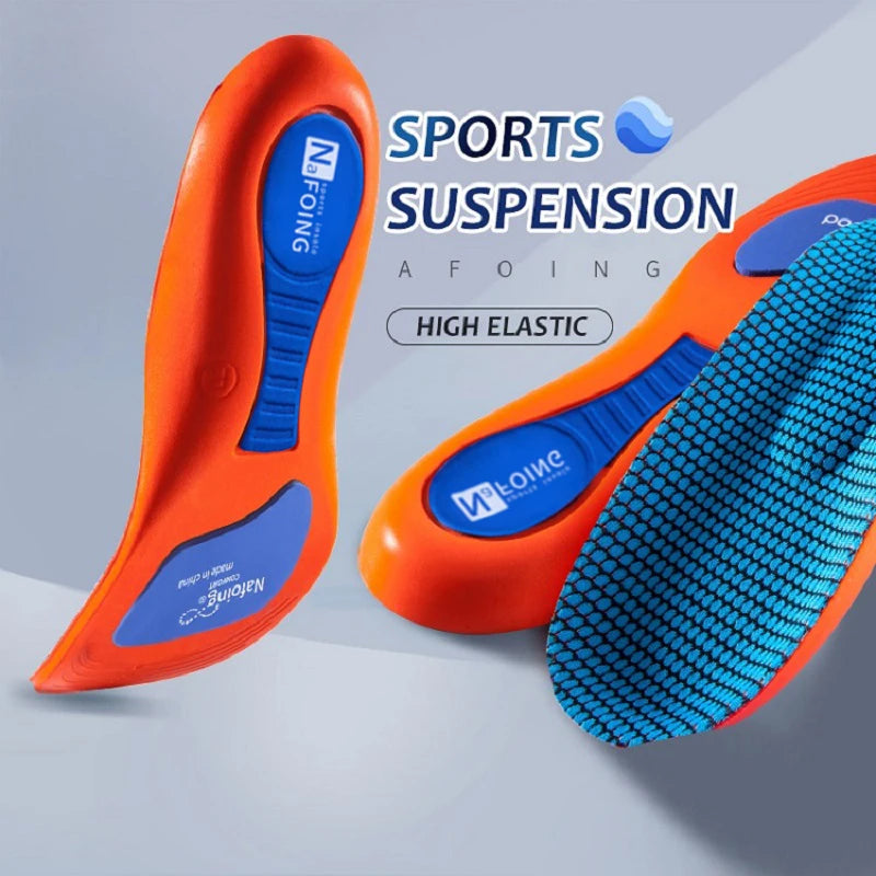 Sport Orthopedic Insoles | EVA Memory Foam | Arch Support & Shock Absorption | Men & Women | EU37-46