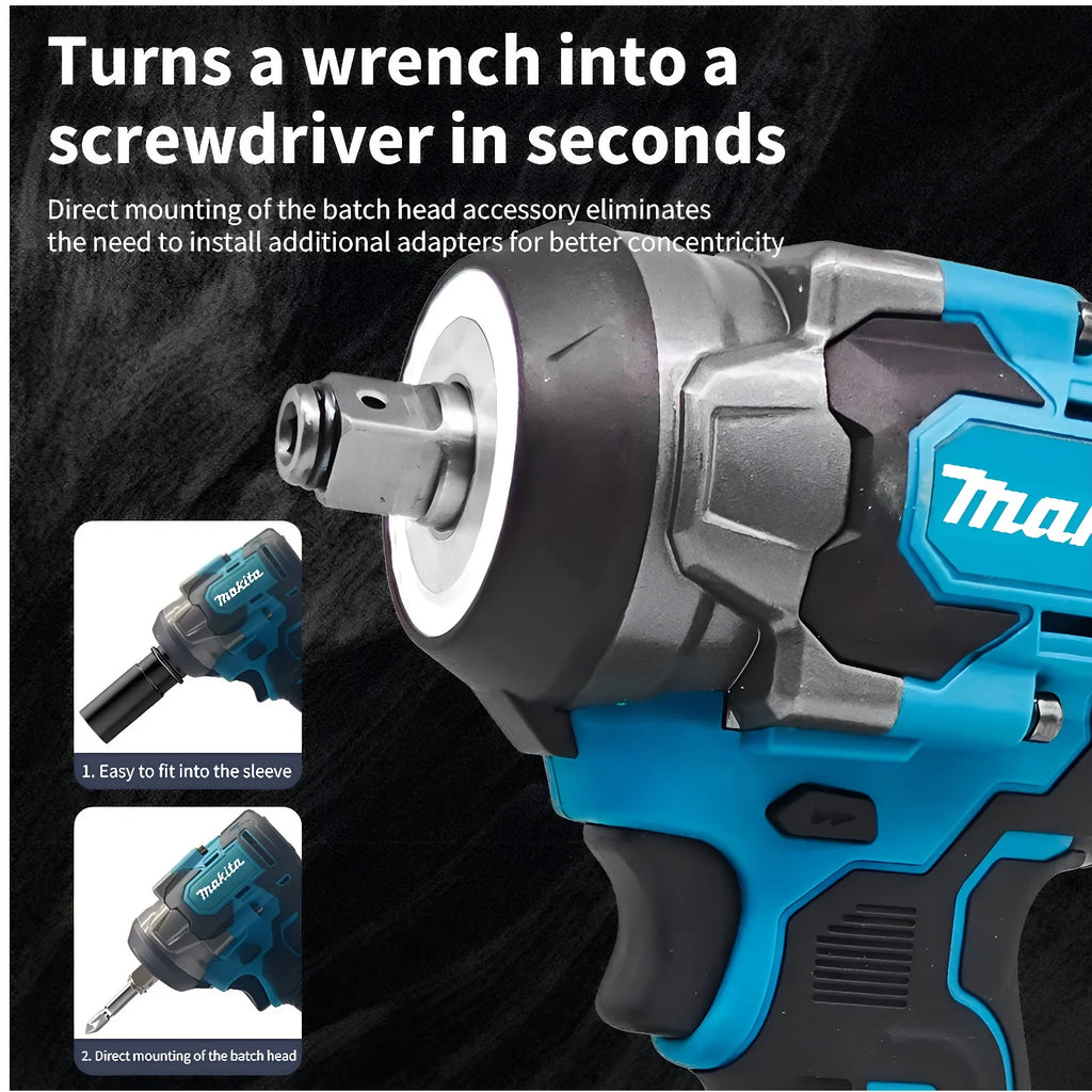Makita 18V 800Nm Brushless Impact Wrench | High Torque | EU