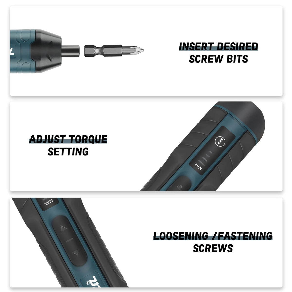 Makita HT422 | 3.6V Cordless Electric Screwdriver | 5Nm