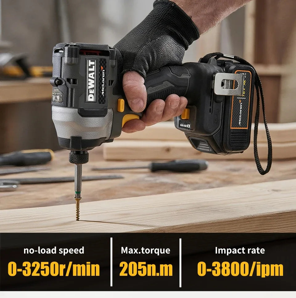 DEWALT DCF85M | 18V Brushless Impact Driver | 205 N·m | 3-Speed