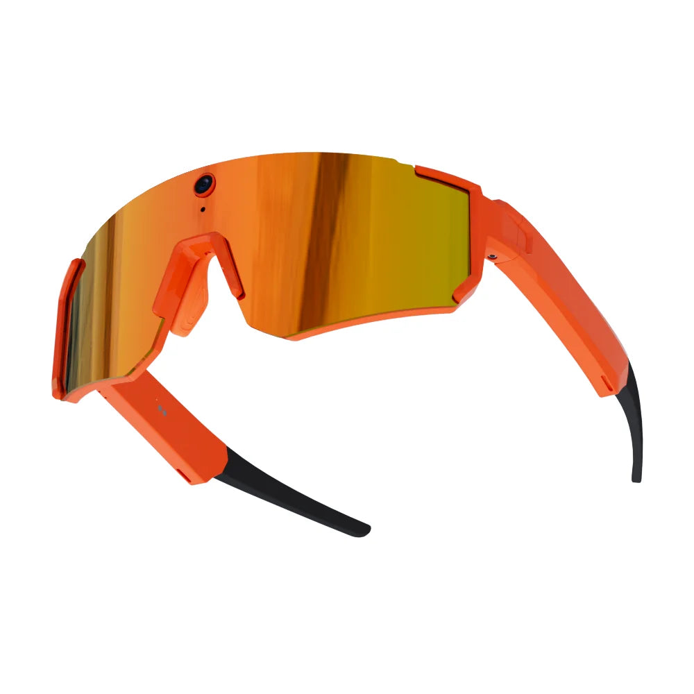 Lentes Deportivos Inteligentes con Cámara IA | 8MP, Bluetooth, Resistentes al Agua
