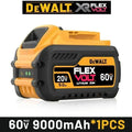 DEWALT-Compatible 20V/60V MAX Li-Ion Batteries | 2Ah-9Ah