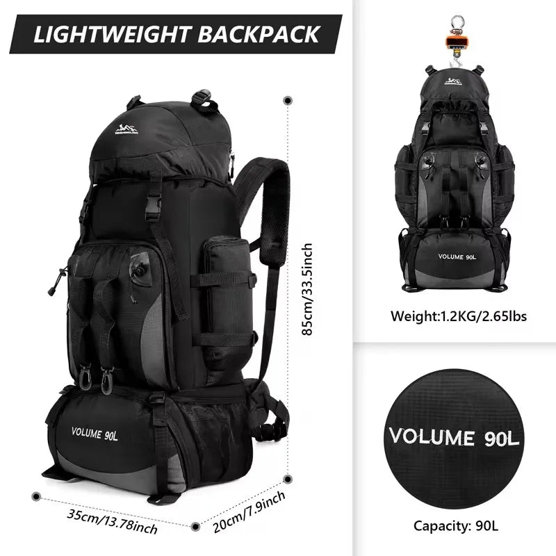 Hiking Backpack | Capacity Options up to 90L / Mochila de senderismo