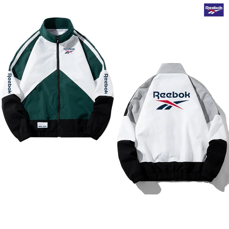 Reebok Men's Lightweight Jacket | Zip Front & Pockets | Casual Outdoor Wear