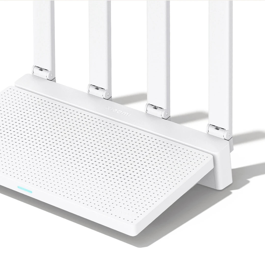 Xiaomi Router AX3000T WiFi 6 Mesh | Dual WAN | NFC | 3000Mbps | Qualcomm CPU | MiWiFi ROM
