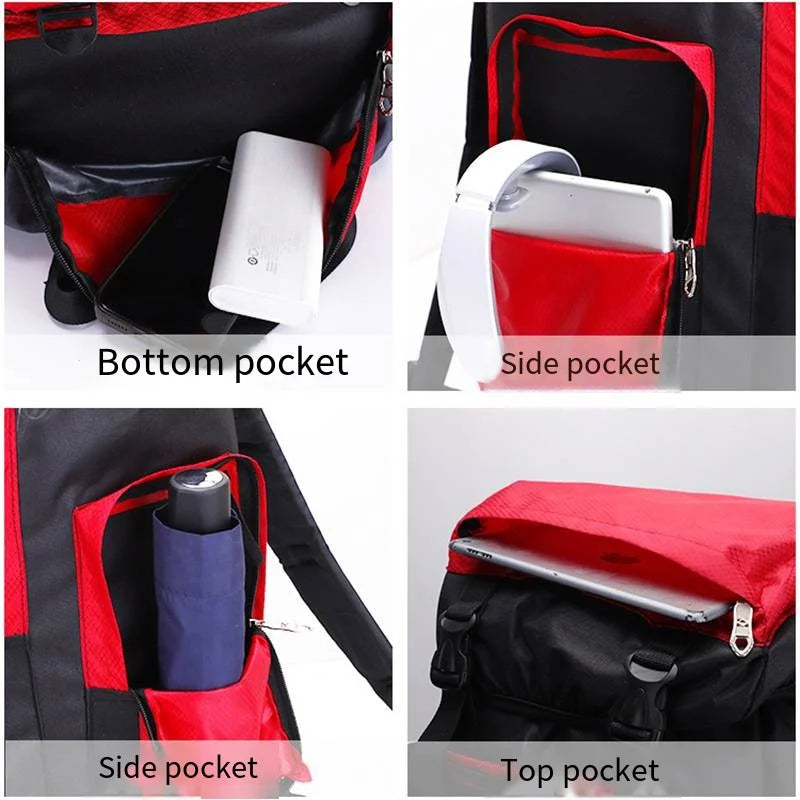 80L Nylon Hiking Backpack | Outdoor Travel / Mochila de montaña