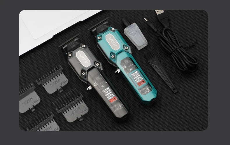 VGR V-600 / V-900 Hair Clipper & Trimmer | Grooming Set / Set de recortadoras VGR