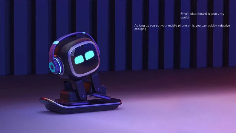 EMO Robot — AI Emotional Companion with Voice, Touch & Self-Learning | Premium Desktop Robot