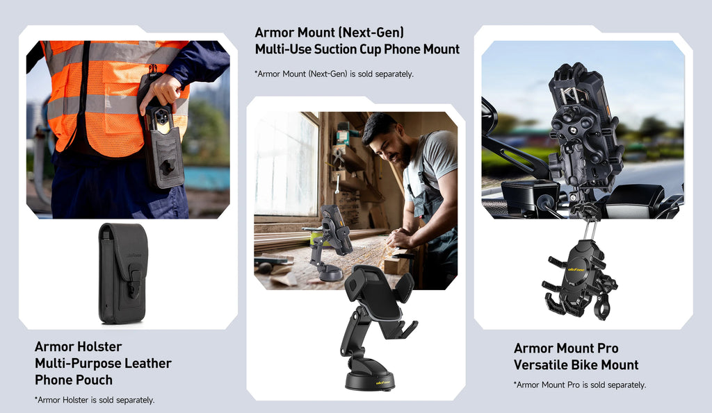 Ulefone RugKing 5 Pro | Rugged Phone 4G 20000mAh 64MP Android 16 | IP68 NFC 33W