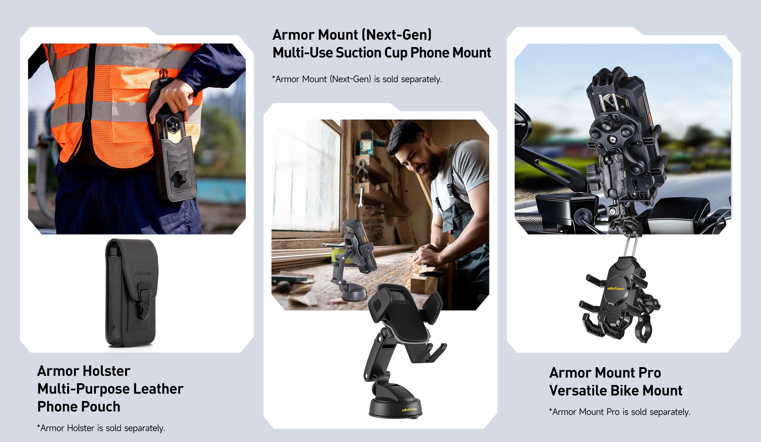 Ulefone RugKing 5 Pro | Rugged Phone 4G 20000mAh 64MP Android 16 | IP68 NFC 33W