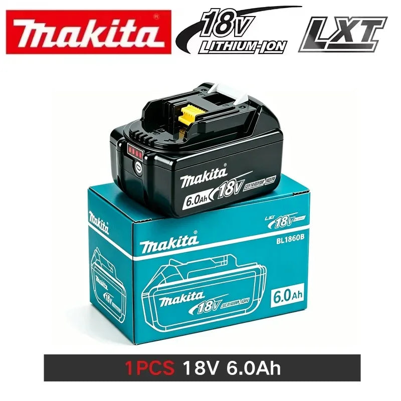 Makita-Compatible 18V Batteries & Charger | 3Ah/6Ah | DDF487