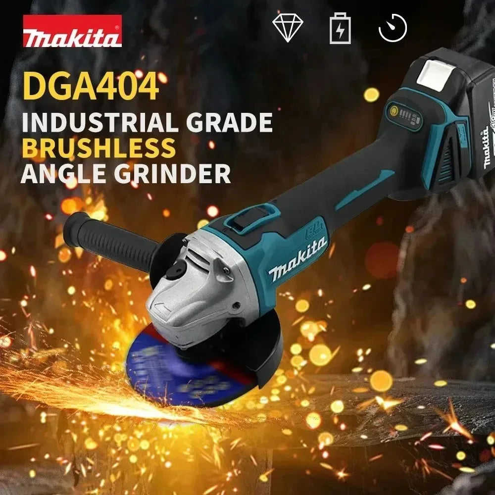 Makita DGA404 | 18V Brushless 125mm Angle Grinder | USB-C