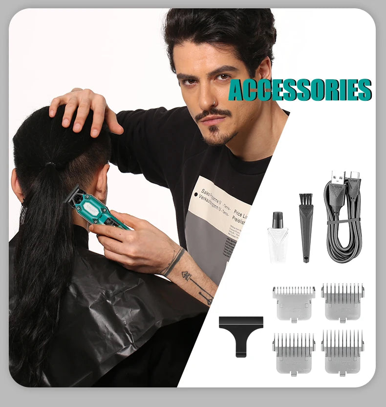 VGR V-600 / V-900 Hair Clipper & Trimmer | Grooming Set / Set de recortadoras VGR