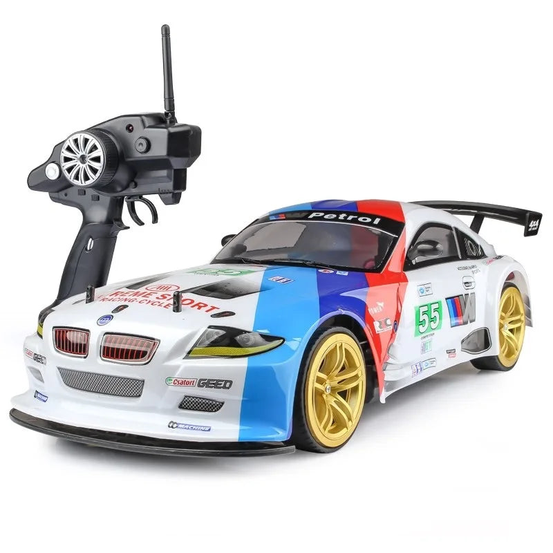 RC Drift Racing Car 1:10 — 70km/h High Speed 4WD | GTR, BMW, Koenigsegg & More