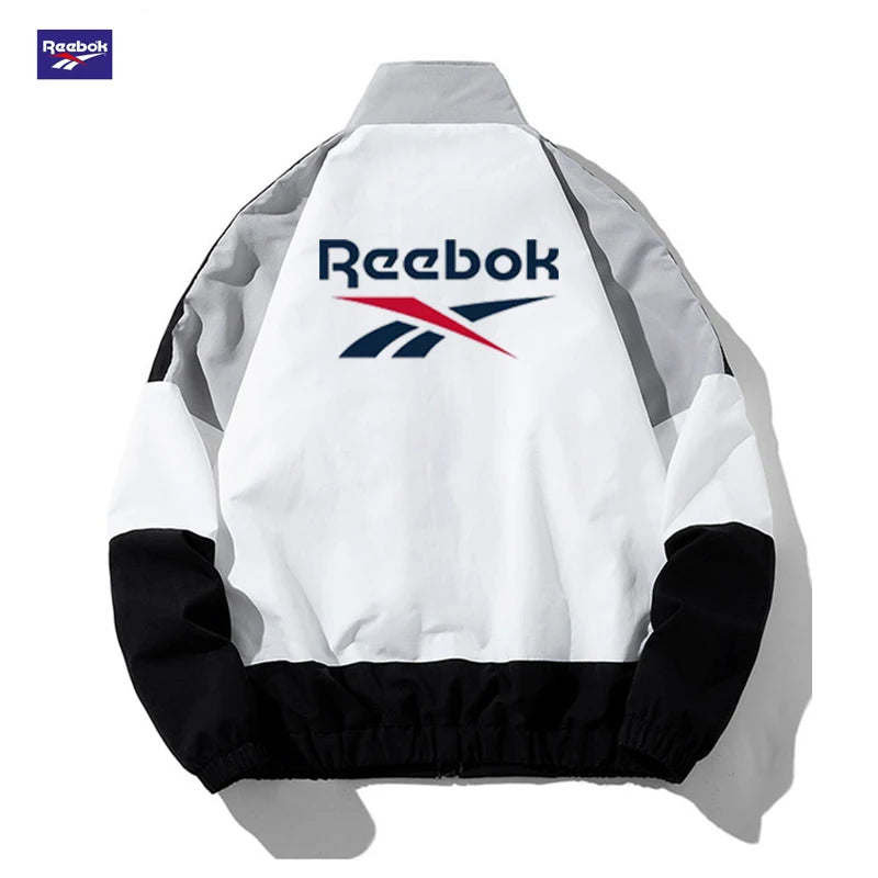 Reebok Men's Lightweight Jacket | Zip Front & Pockets | Casual Outdoor Wear