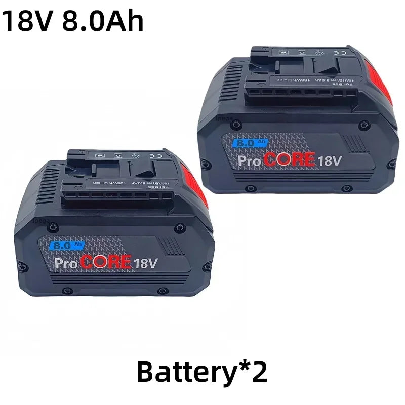 Bosch-Compatible 18V 8Ah/10Ah Batteries & Charger | BAT609/BAT618