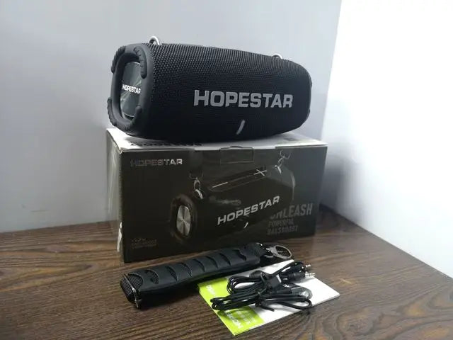 HOPESTAR H50 | Bocina Bluetooth Portátil 40W | Impermeable TWS Radio FM