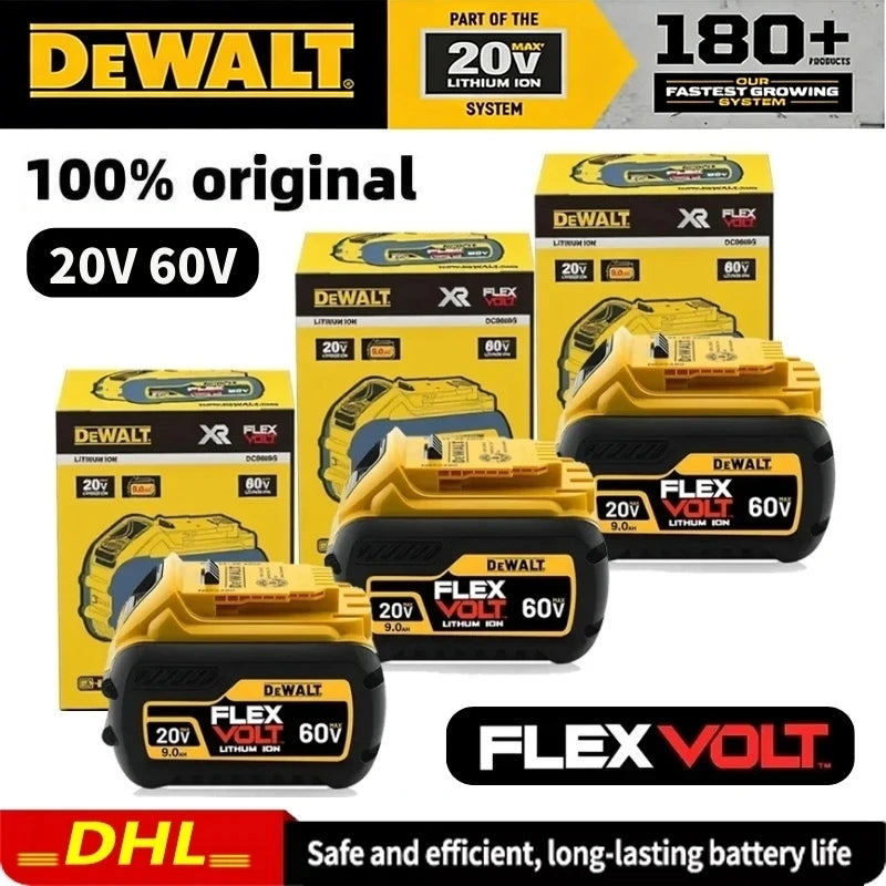 DEWALT XR/FLEXVOLT Batteries & Charger Bundles | 20V/60V | 5Ah-9Ah