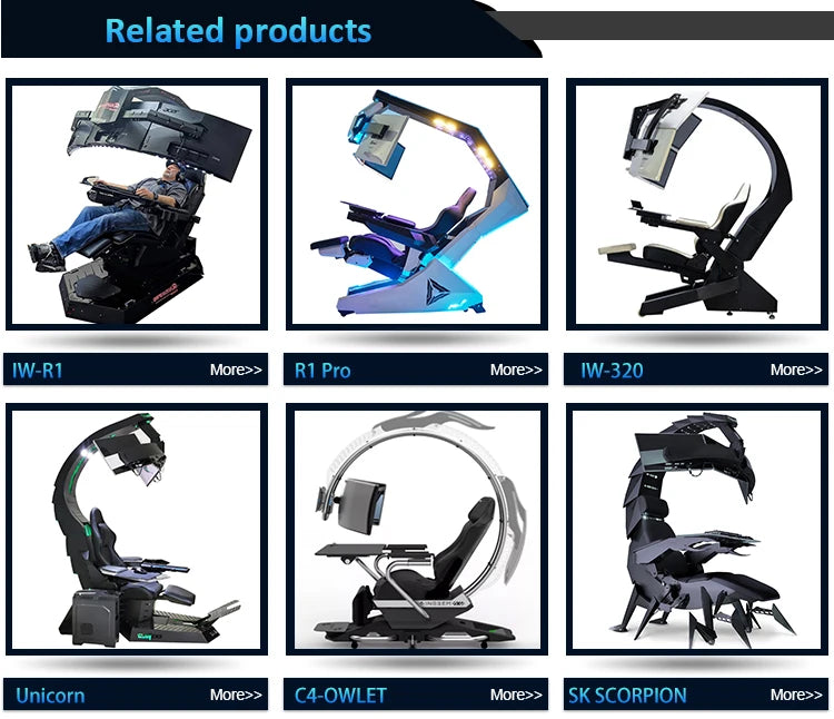 Zero Gravity Gaming Cockpit | 3–5 Monitor Support | Reclining