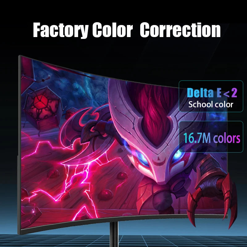 FYHXele FY24FHC Monitor Gaming Curvo 24" | VA 180Hz 1ms FHD AMD FreeSync | altson.shop