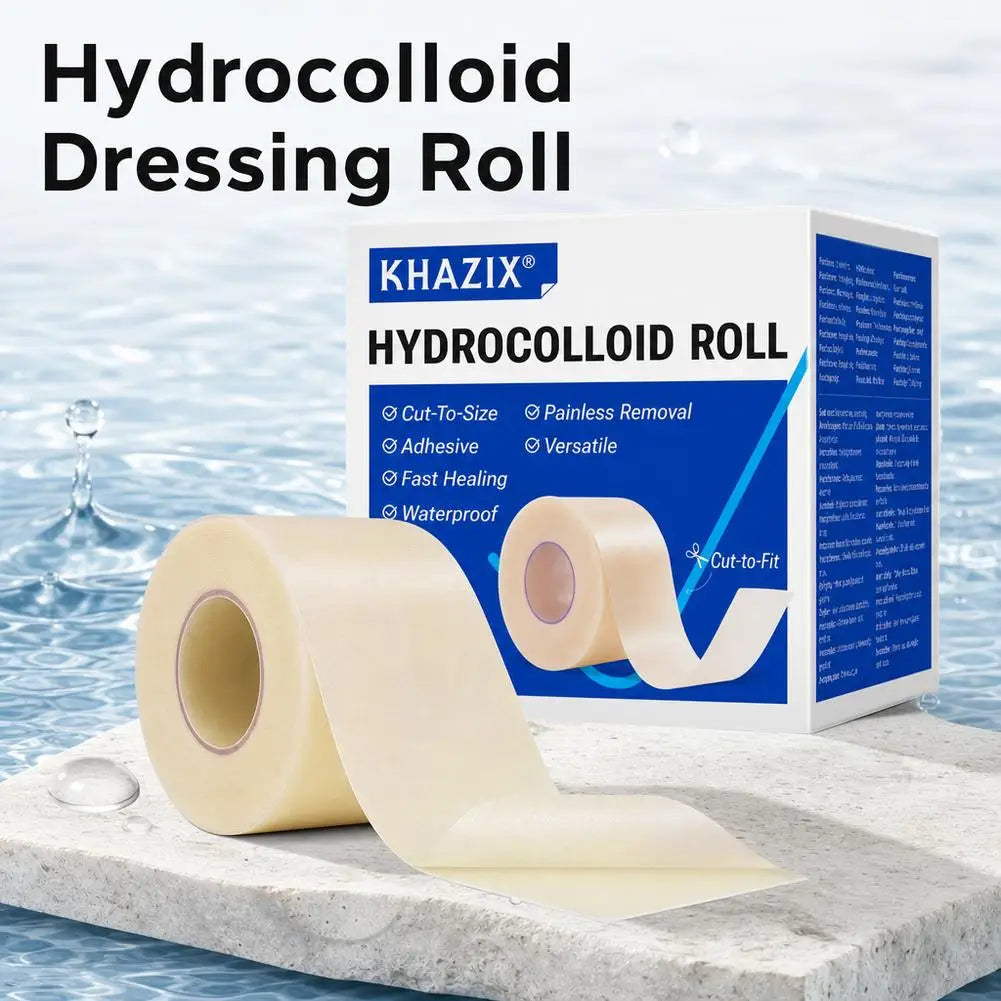 Hydrocolloid Acne Patch Roll | Cut-to-Size Blemish Cover | Rollo para Imperfecciones