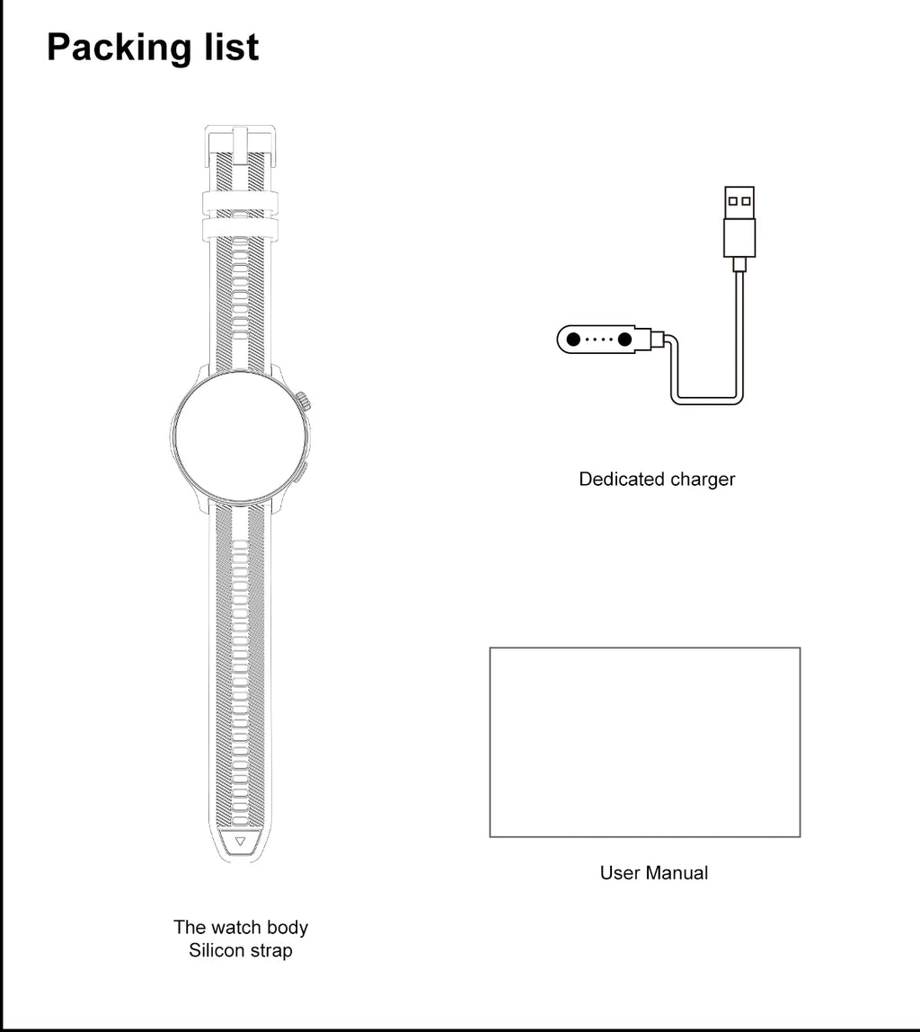 Smartwatch DT G6 2026 | AMOLED 1.43" | GPS + Mapas Offline | 3ATM | 4GB | Outdoor