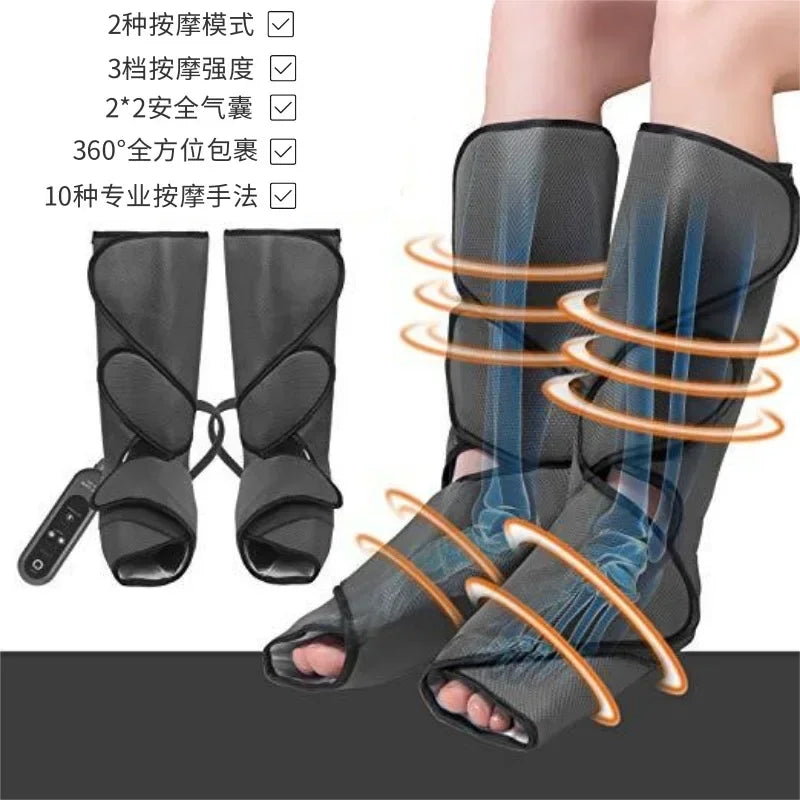 FE-7203 Electric Leg Massager | 3 Air Compression Modes | Masajeador de Piernas