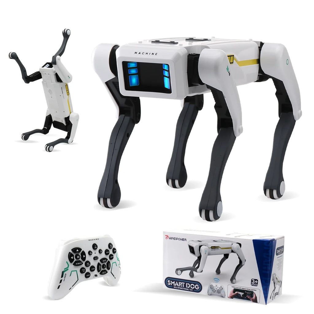 Perro Robot RC Multifunción – Control APP, Programable, Canta, Baila, Bioníco e Interactivo
