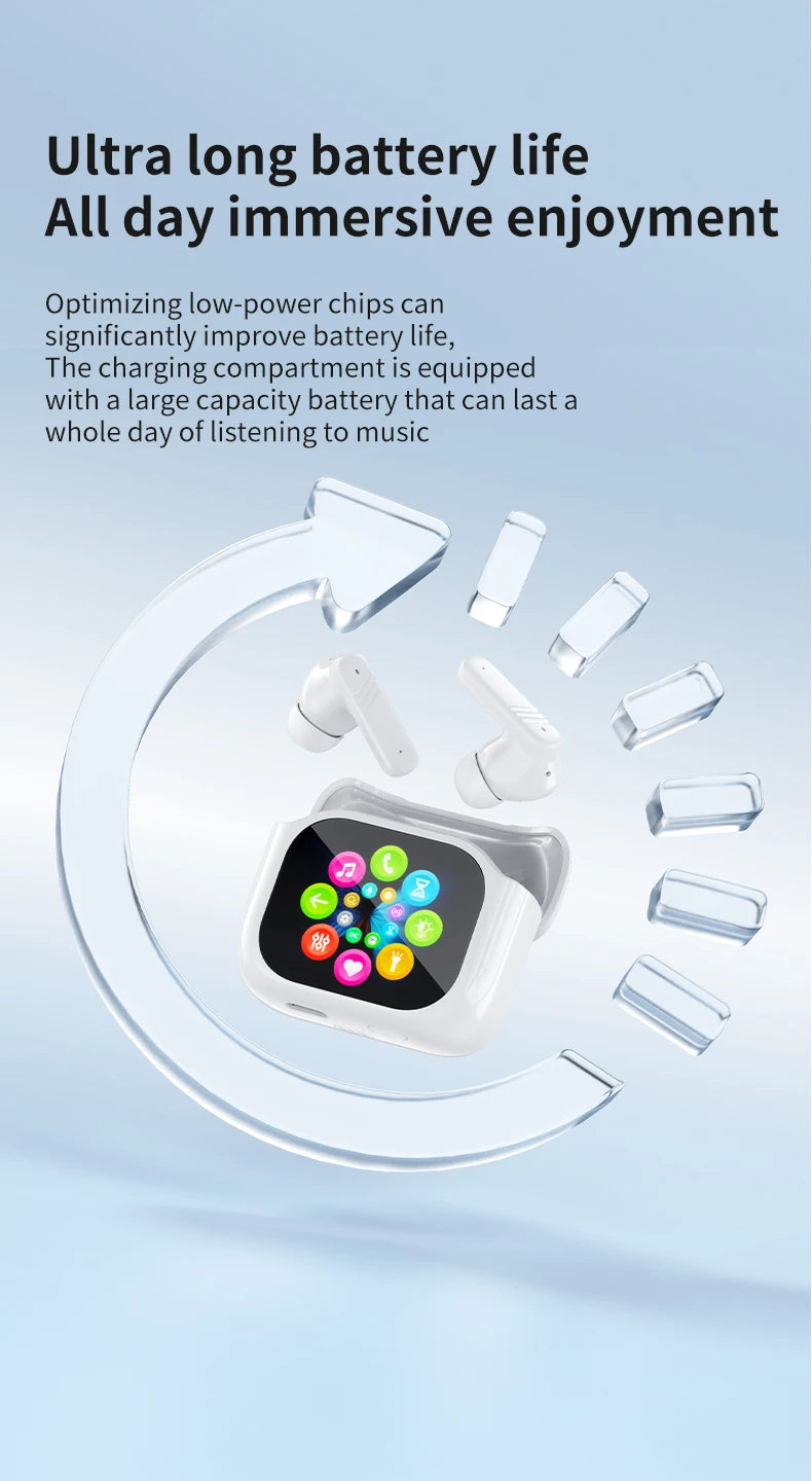 Traductor IA In-Ear | Bluetooth 5.4 | 134 Idiomas | Cancelación de Ruido | Tiempo Real | TWS | Myxon LX-10 / BY-09
