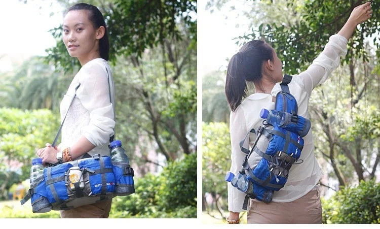 Outdoor Waist Pack | 5L Polyester Design | Hiking & Cycling