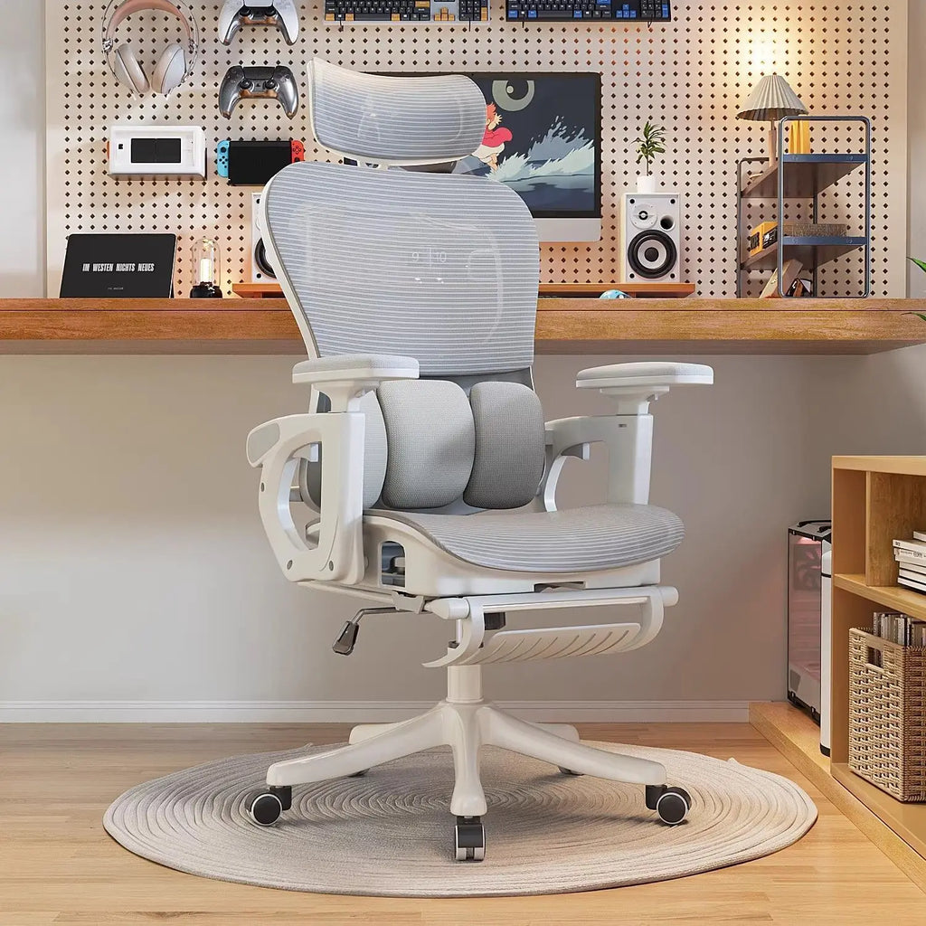 Ergonomic Mesh Office Chair | 6D Armrests | 135° Recline