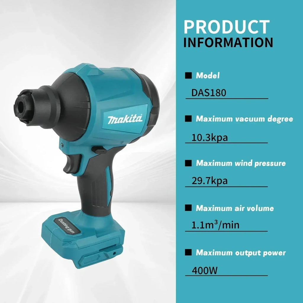 Makita DAS180 | 18V Brushless Cordless Air Blower | No Battery