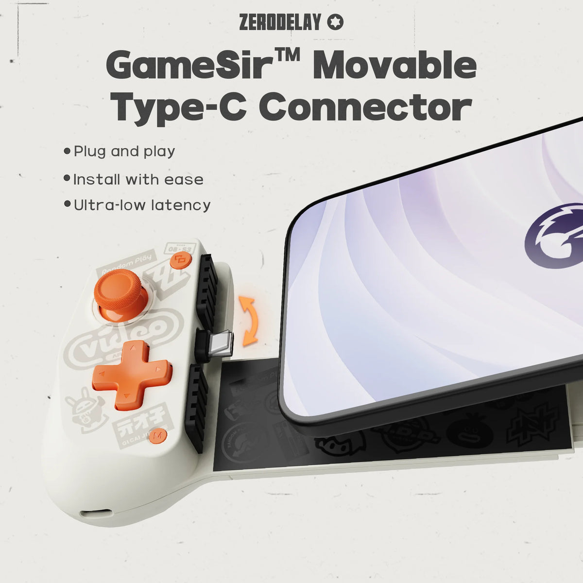 GameSir X5 Lite | USB-C Mobile Controller | Android & iPhone 15/16