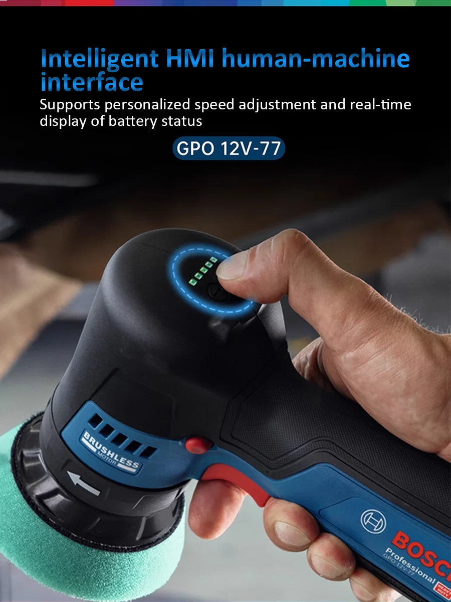 Bosch GPO12V-77 | 12V Brushless Cordless Polisher | 77mm