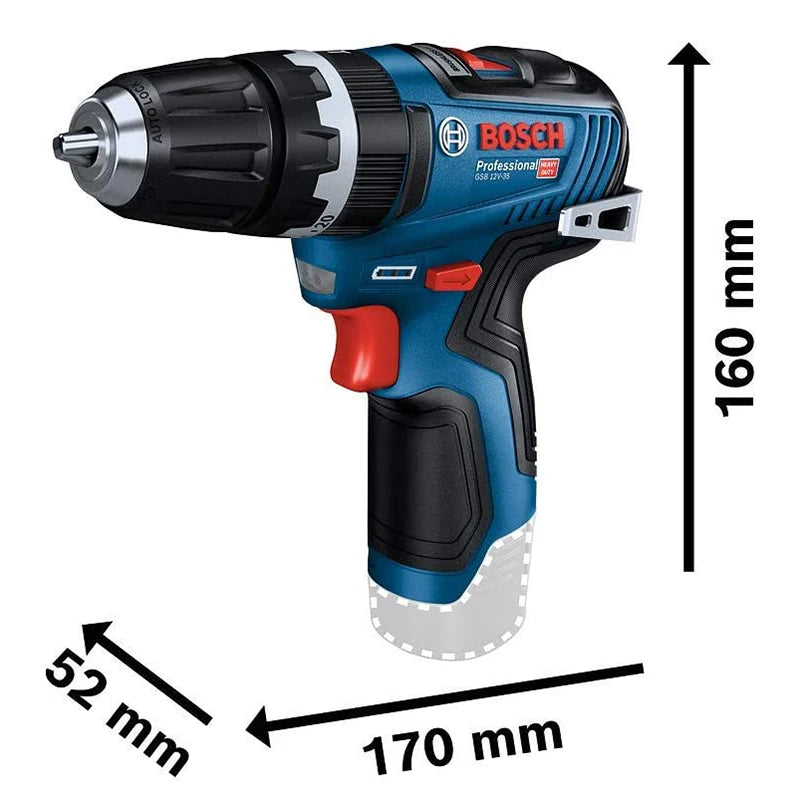 Bosch GSR 12V-35 | Brushless Cordless Drill Driver | Bare Tool