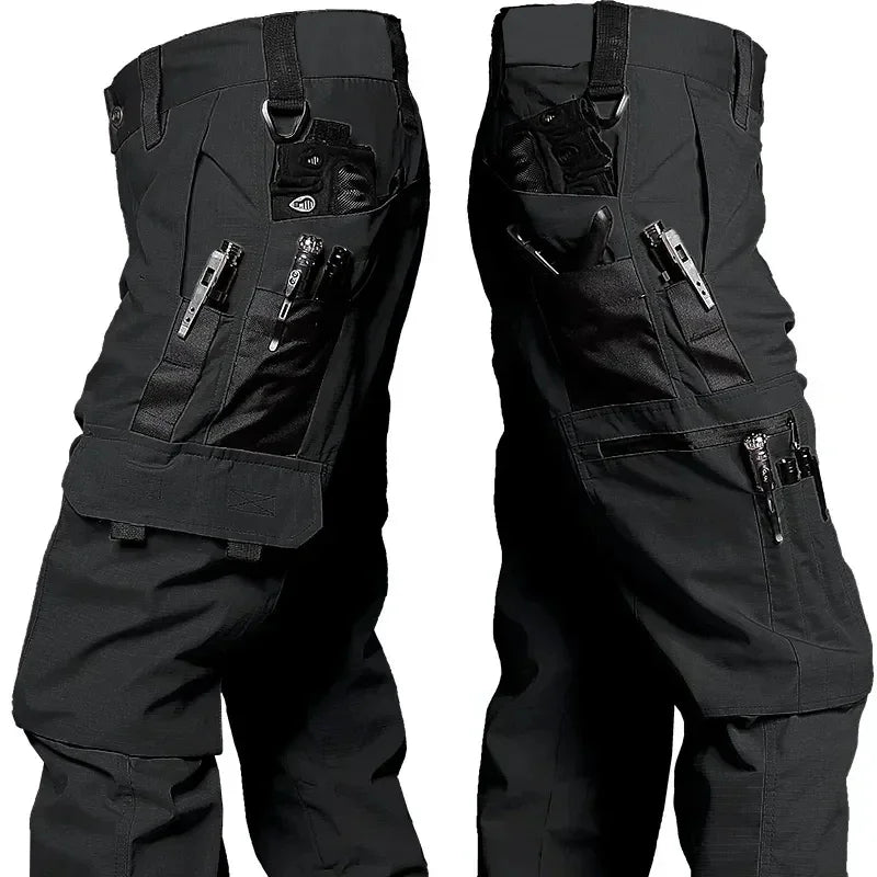 Men's Cargo Work Pants | Multi-Pocket Outdoor Style | Pantalón Cargo Hombre