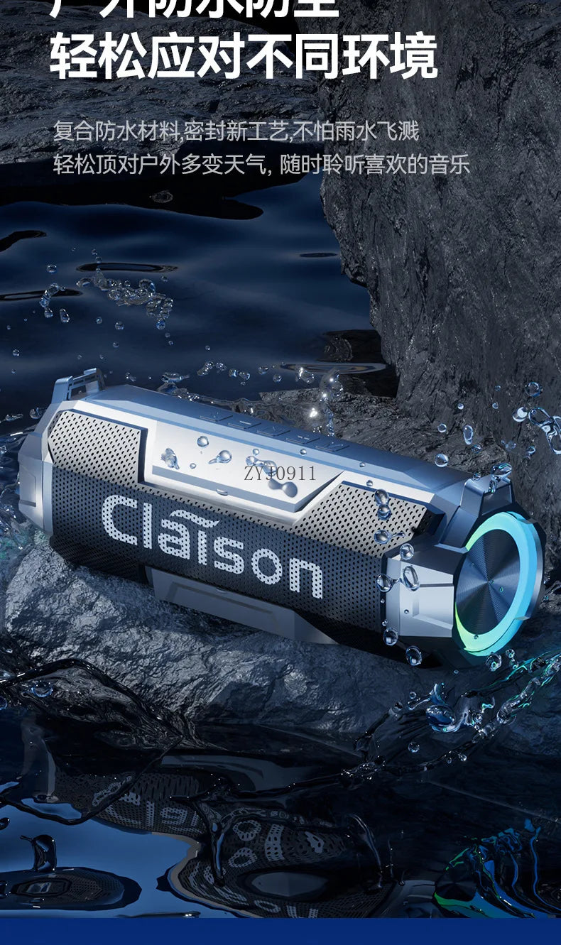 Clayson T9 Bluetooth 5.3 Speaker | Dual 10W | Altavoz IPX4