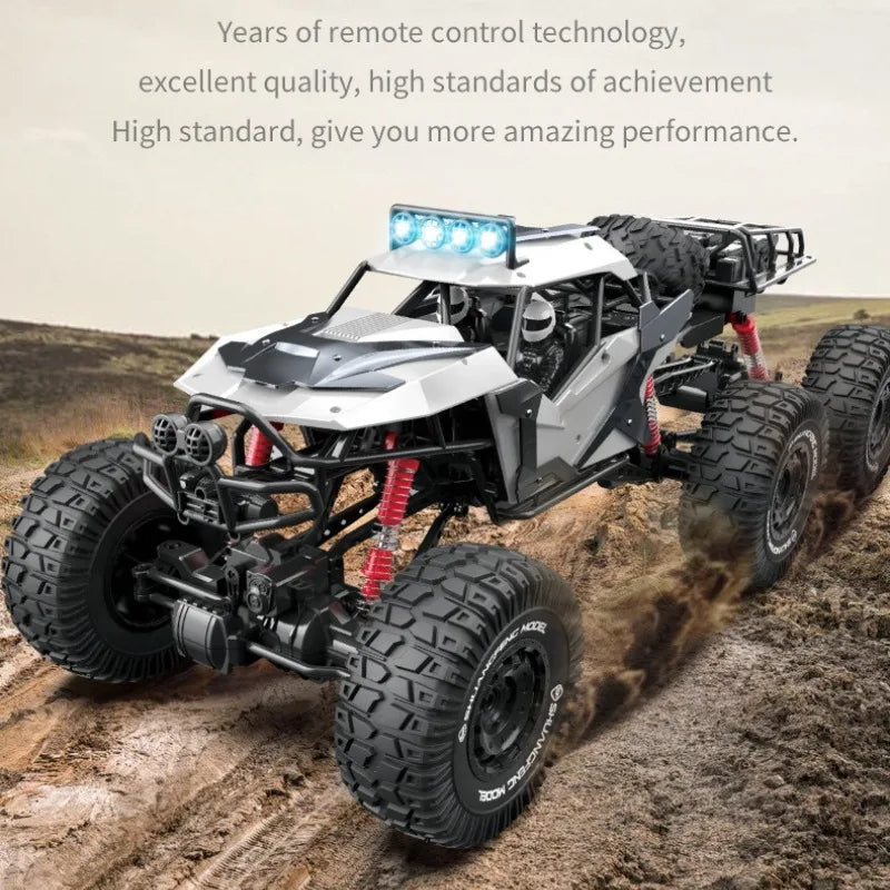 Large RC Off-Road Car — 4WD Remote Control Monster Truck | Kids & Adults
