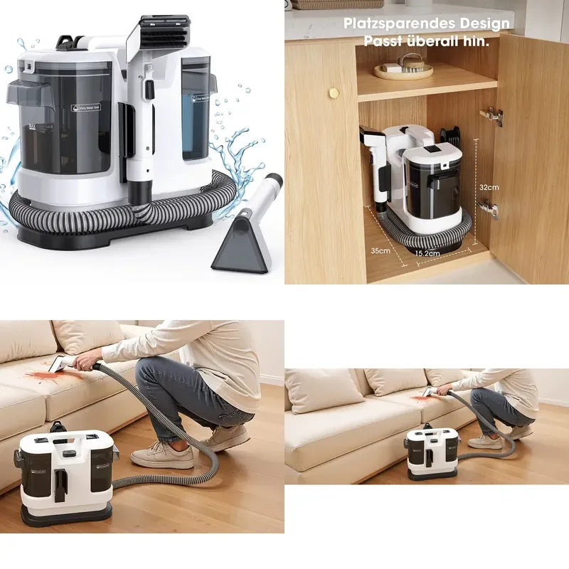 Portable Upholstery Cleaner | Carpet & Sofa Spot Cleaning | Limpiador de Tapicería