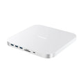 Qwiizlab UH25 Pro USB-C Hub for Mac Mini M1/M2 | 10 Ports | NVMe + SATA SSD | 10Gbps | SD/TF