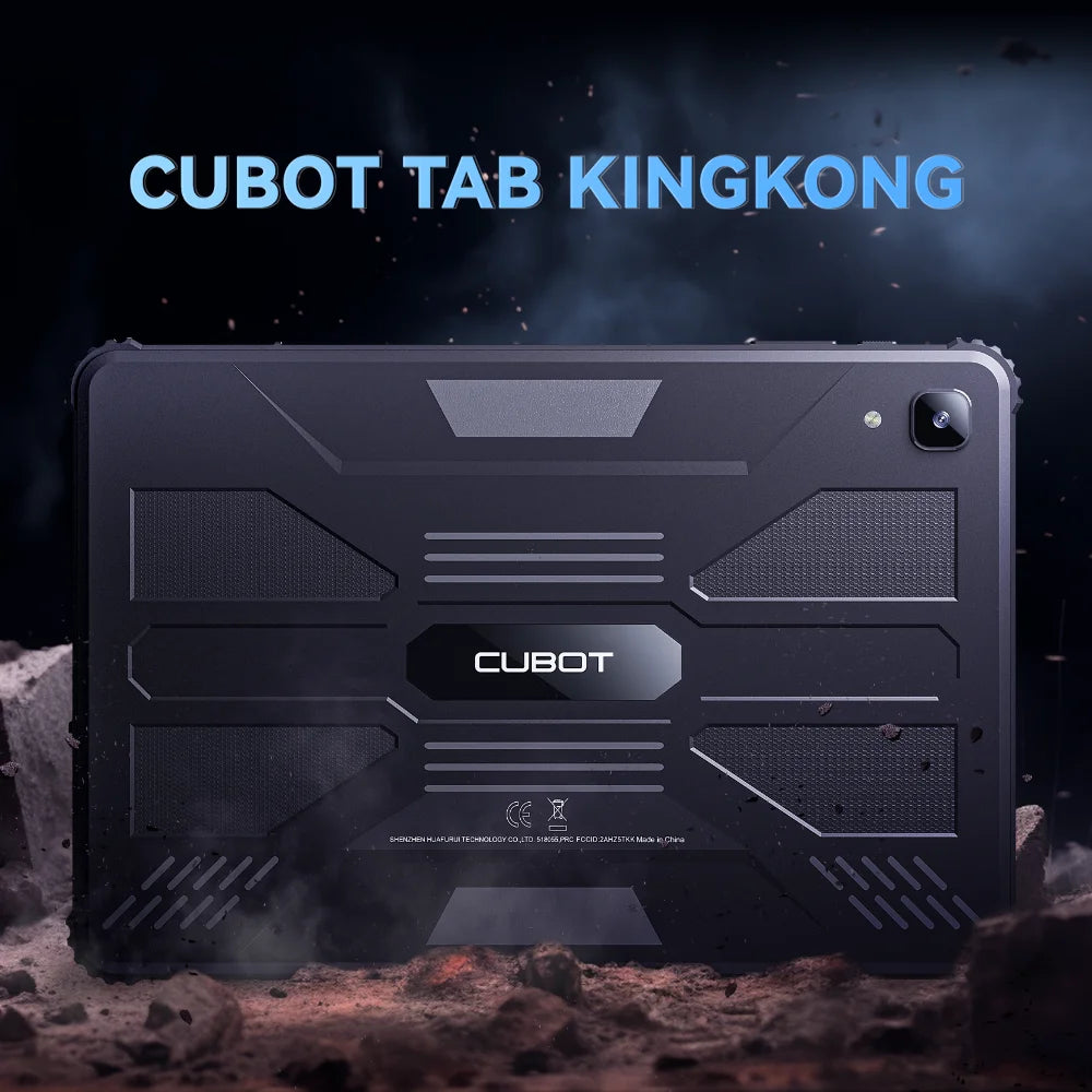 Cubot TAB KingKong | Tablet Resistente 4G 10.1" 16GB+256GB 10600mAh | IP68 Android 13