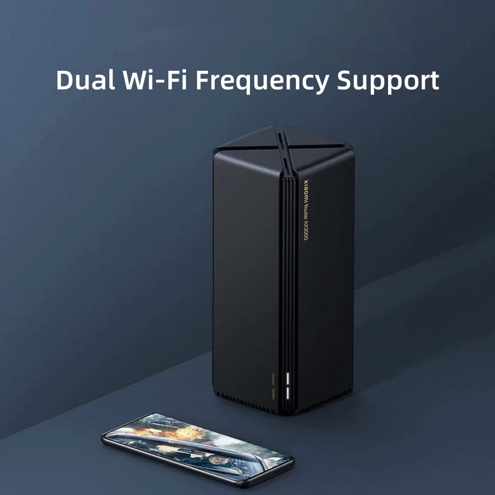 Xiaomi Router AX3000 WiFi 6 Gigabit | Mesh | 4 Antenas | 256MB RAM | 128 Dispositivos | MiWiFi