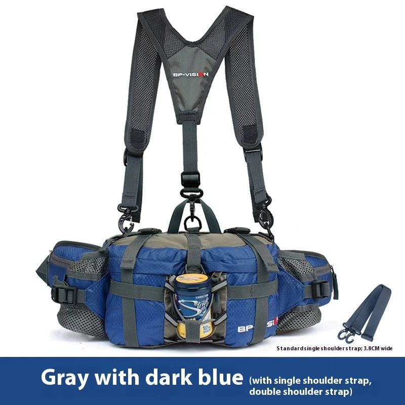 Outdoor Waist Pack | 5L Polyester Design | Hiking & Cycling