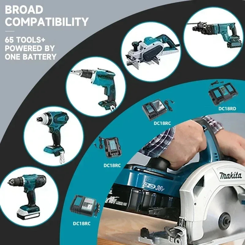 Makita 18V LXT Batteries | 3Ah-9Ah | Chargers & DDF487 Kits