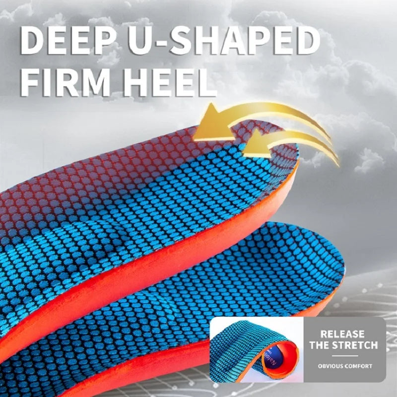 Sport Orthopedic Insoles | EVA Memory Foam | Arch Support & Shock Absorption | Men & Women | EU37-46